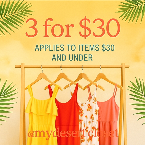 3 for $30! SALE Bundale 3 Items And Save Big! - Picture 1 of 12
